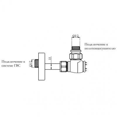 Полотенцесушитель Irsap Bella BEM052 50cr/cr Хром