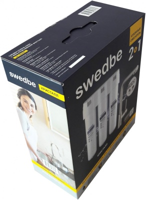 Смеситель для кухни Swedbe Selene Plus K8540K с фильтром Нержавеющая сталь