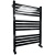 Водяной полотенцесушитель Ника Modern ЛМ 6 80x50 Черный 12 перекладин