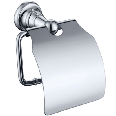 Держатель туалетной бумаги Kaiser KH-2200 с крышкой Хром