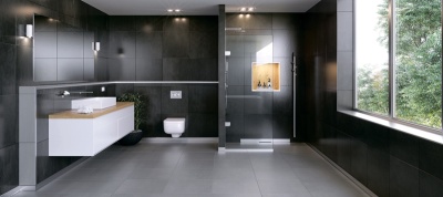 Душевой лоток Berges Wasserhaus Wall 600 090156 с решеткой Матовый хром