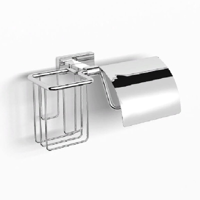 Держатель туалетной бумаги Langberger Alster 10941P с крышкой Хром
