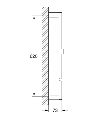 Душевая штанга Grohe Euphoria Cube 27892000 Хром