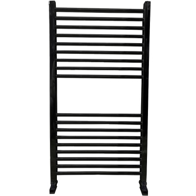 Водяной полотенцесушитель Ника Modern ЛМ 2 100x50 Черный матовый 18 перекладин