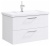 Тумба под раковину Aqwella Манчестер 80 MAN01082 подвесная Белый глянец Тумба под раковину Aqwella Манчестер 80 MAN01082 подвесная Белый глянец