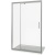 Душевая дверь в нишу Good Door Orion WTW-PD-140 140 профиль Хром стекло прозрачное