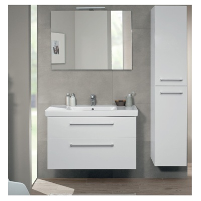 Тумба с раковиной Villeroy&Boch 2Day2 80 подвесная Белая