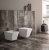 Унитаз RAK Ceramics Opulence OP13AWHA/YFG101A подвесной с сиденьем Микролифт