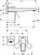 Смеситель для раковины Hansgrohe Metropol 74526000 Хром