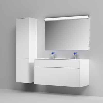 Тумба под раковину AM.PM Inspire V2.0 120 M50AFHX1203WM подвесная Белая матовая
