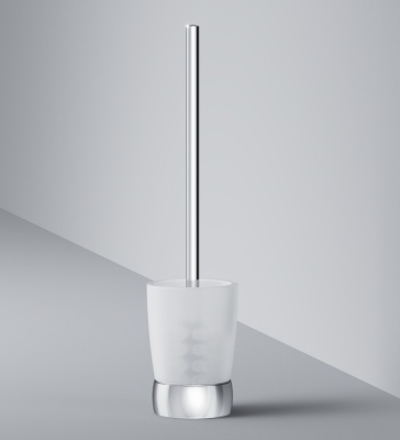 Ершик для унитаза AM.PM Sensation A3033200 хром/матовое стекло