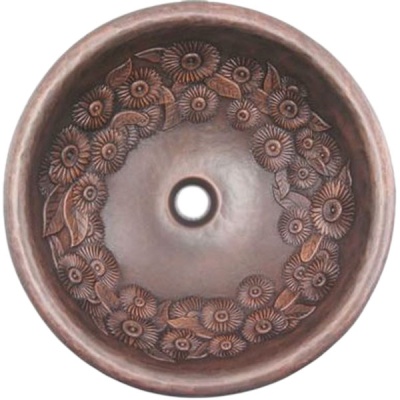Раковина Bronze de Luxe 40 R318 Медная