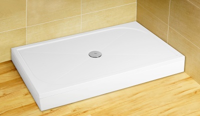 Душевой поддон из искусственного камня Radaway Paros D 80x140x13 белый