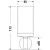 Стакан для зубных щеток Duravit Starck T 0099311000 Хром