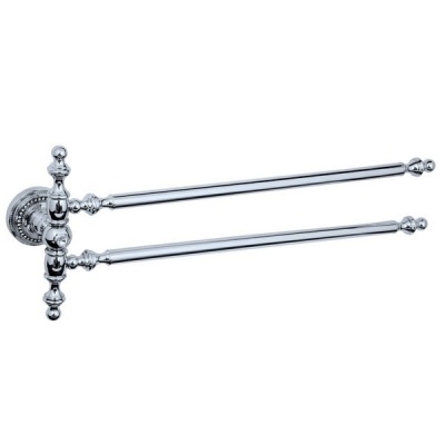 Полотенцедержатель двойной Boheme Brillante 10442 Хром