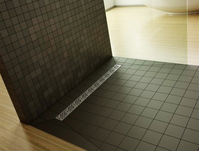 Душевая плита Radaway RadаDrain 89x89 для плитки 5-7 мм с решеткой Flowers