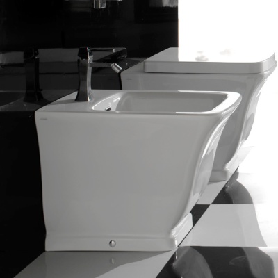 Биде Globo Relais RE009 bianco lucido