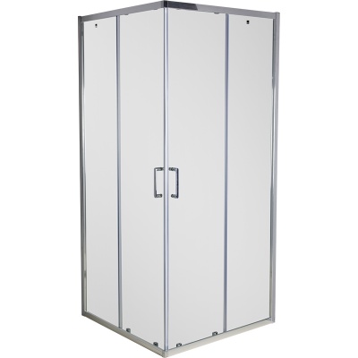 Душевой уголок Timo Altti 611 100x100 ALTTI-611C профиль Хром стекло прозрачное