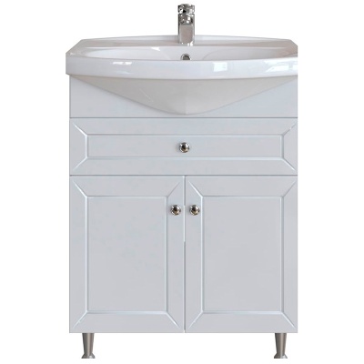 Комплект мебели для ванной San Star Бриз 65 10.1-1.4.1.+131207S0011B0+13.1-2.4.1. Белый матовый