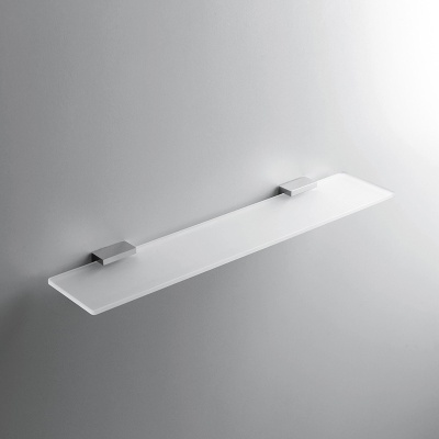 Стеклянная полка Colombo Design Look B1616.000 Белый, Хром