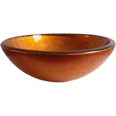 Раковина-чаша Bronze de Luxe 40 14055 Без смесителя, стекло 19 мм