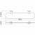 Стеклянная полка WasserKRAFT Donau K-9424 Хром