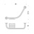 Поручень Colombo Design Universal В9722.000 Хром