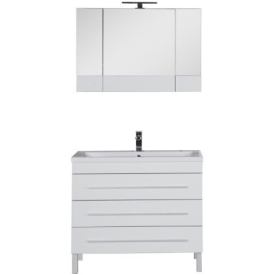Комплект мебели для ванной Aquanet Верона 100 230322 Белый