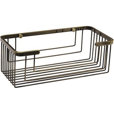 Полка корзина WasserKRAFT Exter K-744 Светлая бронза