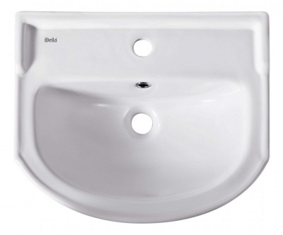 Тумба c раковиной Bellezza Классик 60 1 ящик Белая