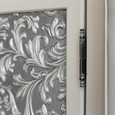 Тумба Атолл Валенсия 100 New ivory (серебро) Ivory(серебро)