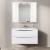 Зеркало со шкафом BelBagno MARINO-SPC-1200/750-2A-BL-P 120 с подсветкой Bianco Lucido
