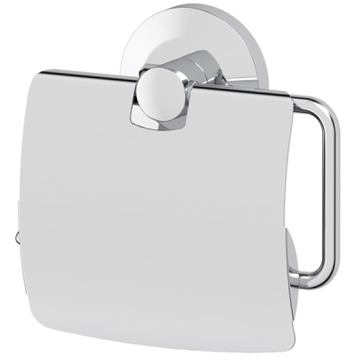 Держатель туалетной бумаги FBS Standard 055 с крышкой Хром
