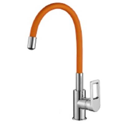 Смеситель для кухни Rossinka Z35-35U Черный Хром