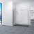 Душевая перегородка RGW Walk In WA-20B 140x80 профиль Черный стекло прозрачное