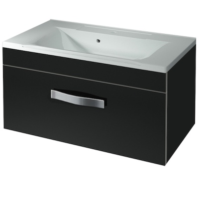 Тумба под раковину Какса-А Хилтон 80 004139 подвесная Белая