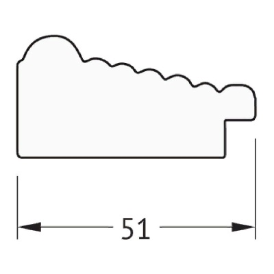 Зеркало Evoform Definite 83х63 Сухой тростник