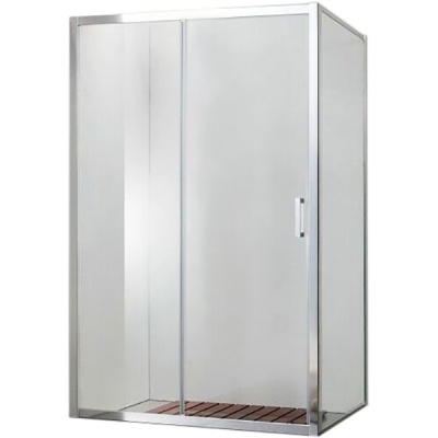 Душевой уголок Aquanet Alfa NAA1131 100x80 199230 профиль Хром стекло прозрачное
