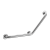 Изогнутая опорная ручка 135°, матовая сталь, 400 x 400 мм