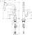 Смеситель для кухни Hansgrohe Talis Select M51 72824000 Хром
