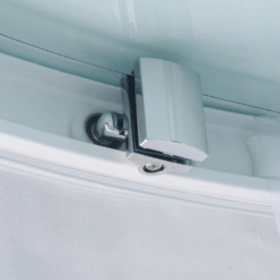 Душевая кабина Orans EW-113 100x100 с гидромассажем профиль Белый задние стенки Белые