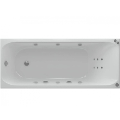 Акриловая ванна Акватек Альфа 170х70 без гидромассажа