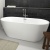 Акриловая ванна Riho Inspire Velvet White 160x75 BD1010500000000 без гидромассажа