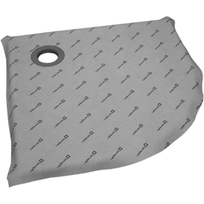 Душевая плита Radaway RadаDrain 79x79 полукруглая с решеткой