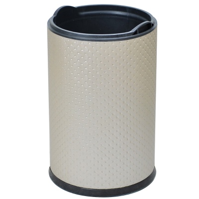Ведро для мусора Cameya Punto 08PL-B открытое Бежевое