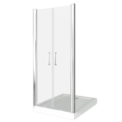 Душевая дверь в нишу Good Door Infinity SD-100 100 профиль Хром стекло прозрачное