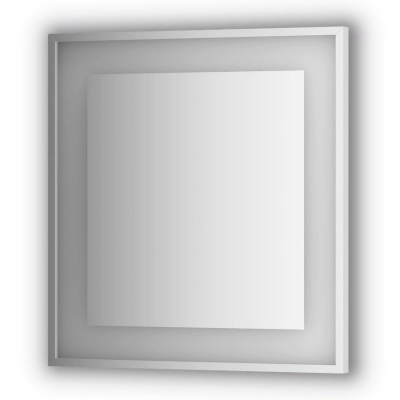 Зеркало Evoform Ledside 75х70 Сталь