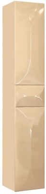 Шкаф пенал Marka One Elegant 30П L Cappuccino