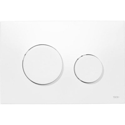 Кнопка смыва Tece Loop Plastic 9240600 для унитаза Белая