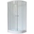 Душевой уголок Royal Bath HK 100х100 RB100HK-T с поддоном профиль Белый стекло прозрачное